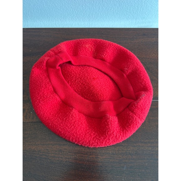 Pattycakes Vintage Girls Red Fleece Top Black Cord Scottie Jumper Beret Set 6 - Picture 9 of 9